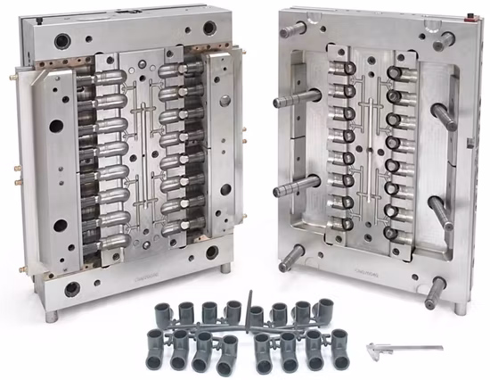 Guter Preis Wasserrohrverschraubung Kunststoffspritzguss und PVC-Rohrverschraubung Haushaltskunststoffform